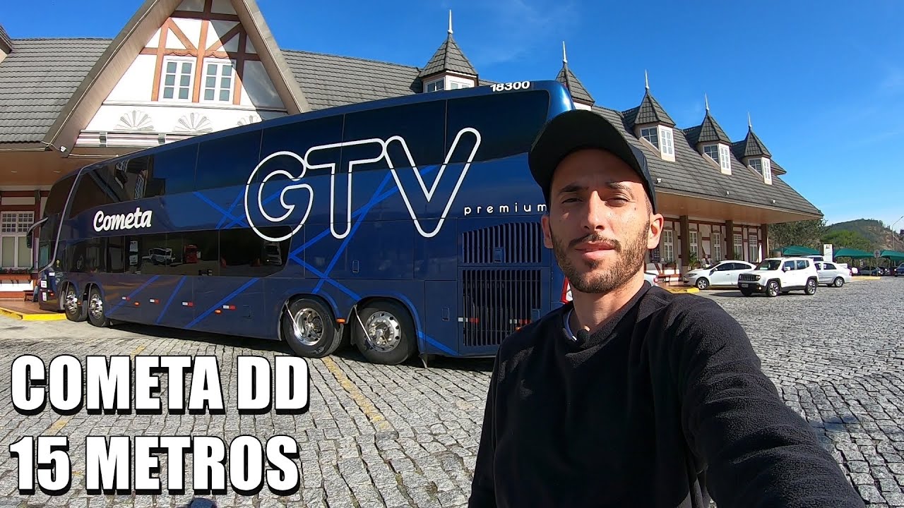 CAMPINAS para o RIO DE JANEIRO no COMETA DD GTV de Convencional | Como é viajar de ônibus