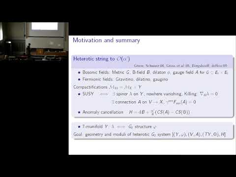 Magdalena Larfors: String perspectives on manifolds with G2 structure