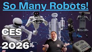 They Built TOO MANY Robots... (My CES 2026 Experience)