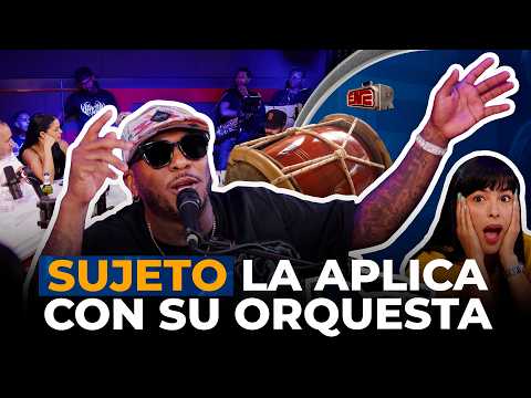 SUJETO ORO LA APLICA CON SU ORQUESTA Y COTORRA Y DEMUESTRA POR QUÉ ES EL MEJOR