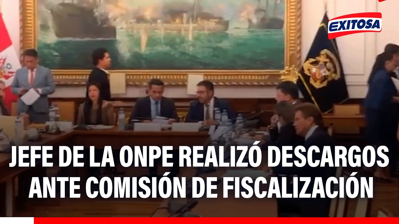🔴🔵 Piero Corvetto responde ante la Comisión de Fiscalización por problemas durante las Elecciones