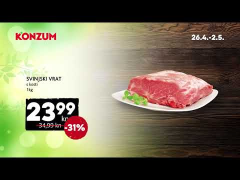 Vruća ponuda za roštilj 26.4.-2.5.