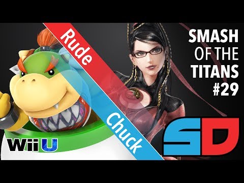 Smash of the Titans #29 - Grudge Match: Andy_Sauro (Bowser Jr.) vs GT|Rude (Bayonetta)