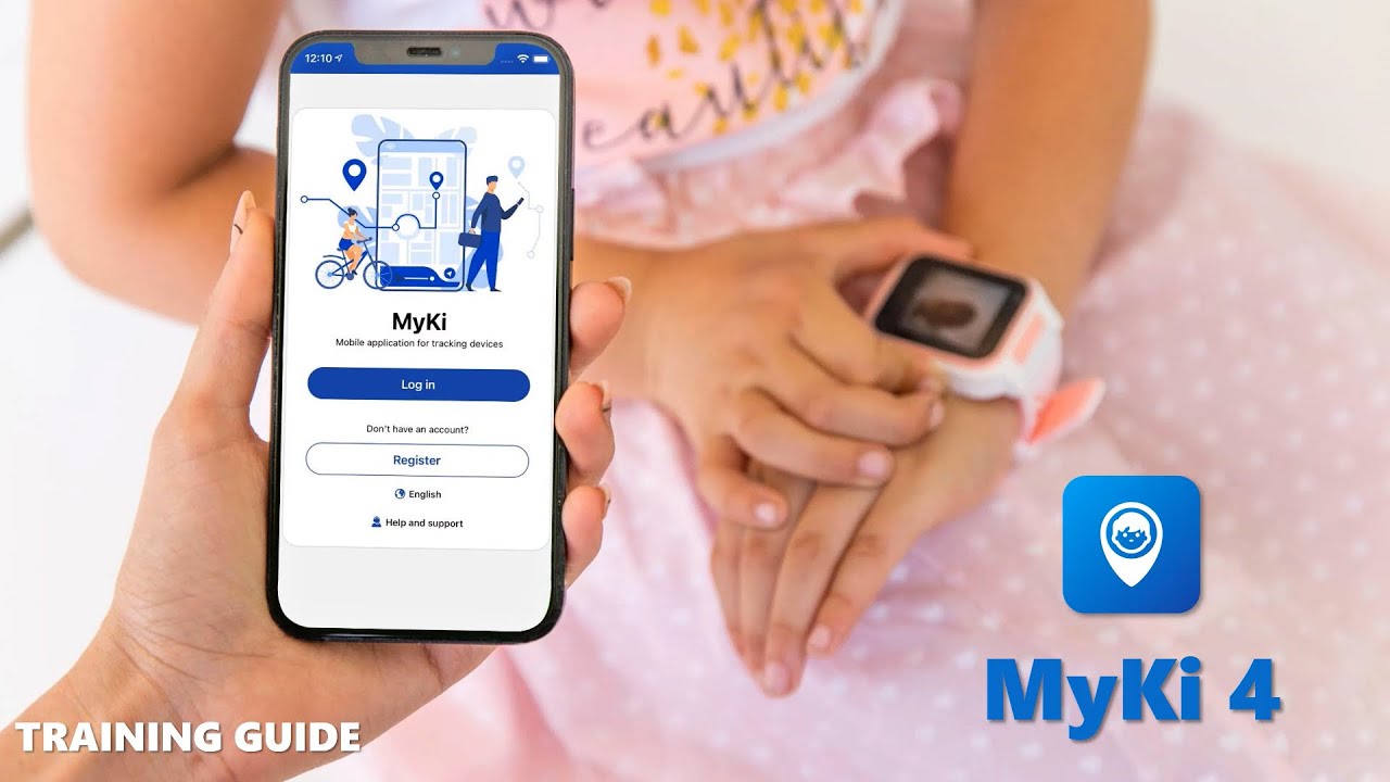MyKi Smartwatch GPS Kinder Uhr MyKi 4 Schwarz/Grau mit SIM-Karte