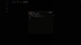 Simple Interest Program in JavaScript | Easy JS Formula | Code With RTech #shorts #javascript #viral