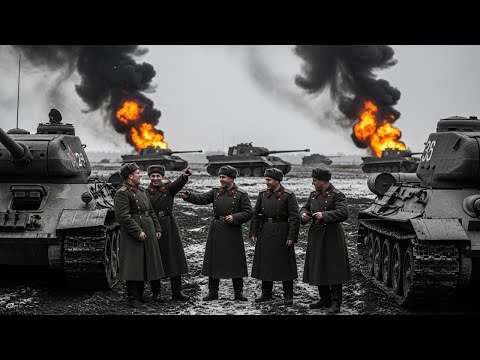 Sowjetische Offiziere verspotteten die Tiger – bis ihre Panzer brannten