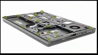 How to disassemble dell Precision M6800