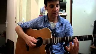 Sur la route - De Palmas - comment jouer -tuto guitare YouTube En Frany§ais