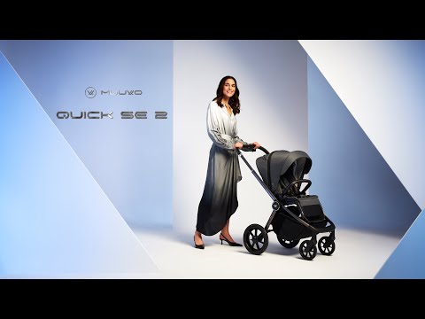 Muuvo Quick SE 2 - Wózek 2w1 Głęboko-Spacerowy - Diamond Graphite