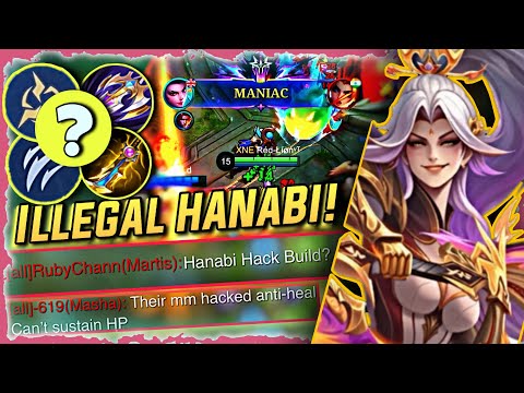 ILLEGAL Hanabi Damage?! 😱 Lifesteal Build That Won’t Die | MLBB