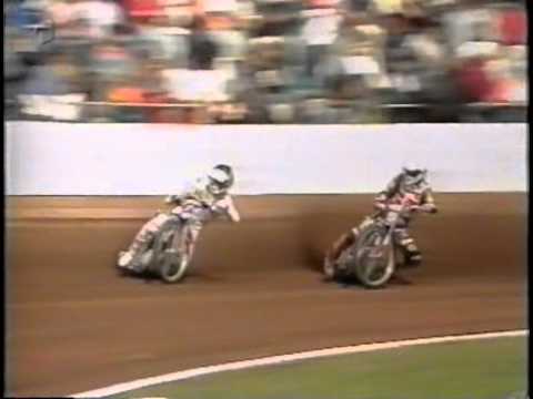 Hans Nielsen-Sam Ermolenko Incydent World final Pocking 1993 Heat 15