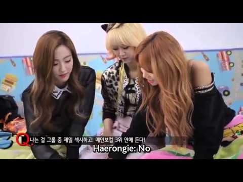 [ENG SUB] BESTie - 140311 The Show Lie Detector