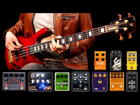 BASS PEDALS - Light Overdrive to Brutal Distortion