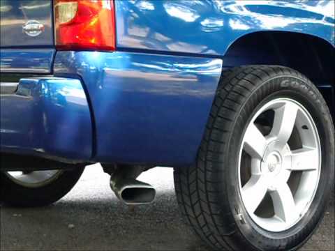 2003 Silverado SS Flowmaster 50 Series Big Block exhaust before and after