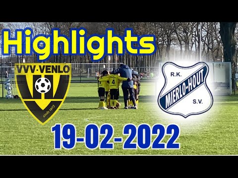 HIGHLIGHTS U12 VVV VENLO - MIERLO HOUT (3-2) 19-02-2022
