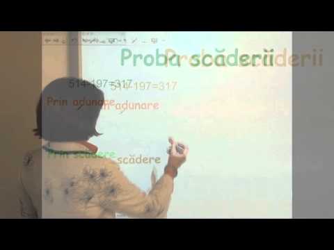 Clasa a doua: "Proba adunarii si a scaderii" - tema clasa a doua