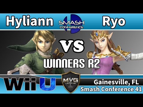Hyliann (Link) vs. MVG|Ryo (Ike & Zelda) - SSB4 Winners R2 - Smash Conference 41