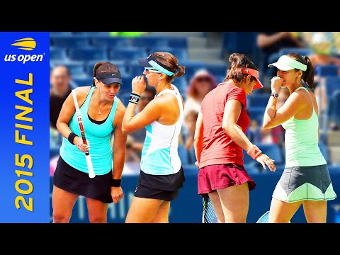 Hingis/Mirza vs Dellacqua/Shvedova Full Match | 2015 US Open Final