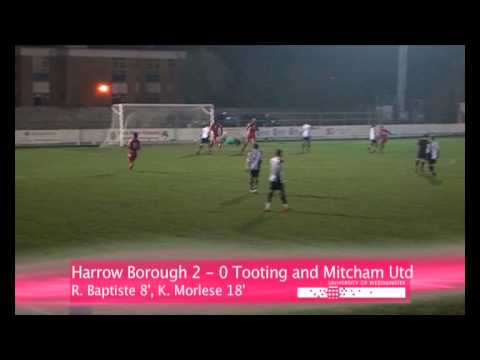 Harrow Borough FC vs Tooting and Mitcham Utd 15/3/11
