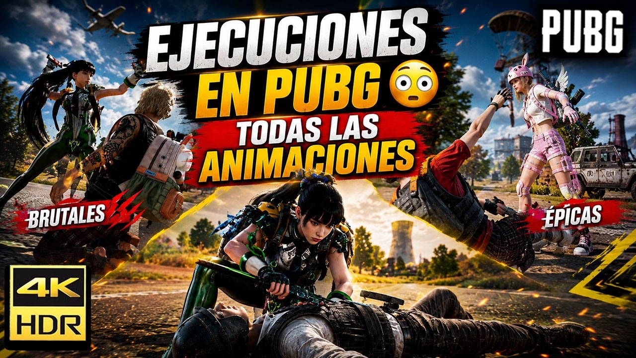 Así son TODAS las NUEVAS EJECUCIONES de PUBG! 😨 Llegaran a PUBG MOBILE?