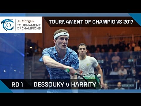 Squash: Dessouky v Harrity - Tournament of Champions 2017 Rd 1 Highlights