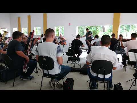 Hino 248 | Glória! Aleluia! Sinto Jesus | 1ª Tocata Orquestral