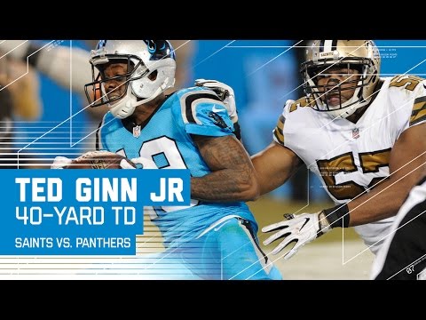 Panthers Block Field Goal to Set Up Newton to Ginn 40-yard TD! | Saints vs. Panthers | NFL