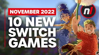 10 Exciting New Games Coming to Nintendo Switch - November 2022