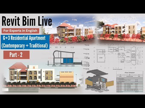 Master Revit BIM with a Complete Residential Villa Design Project Start to Finish