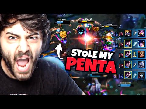 Yassuo | NOOOO!!! HE STOLE MY PENTA!!! Ft. Sanchovies
