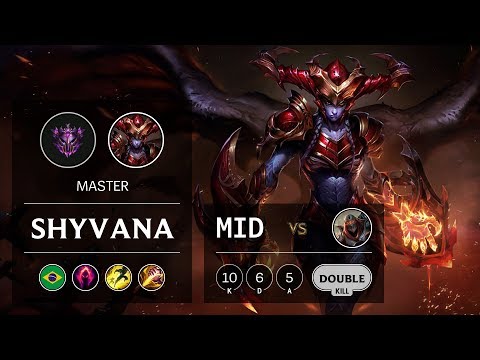 Shyvana Mid vs Zed - BR Master Patch 9.23