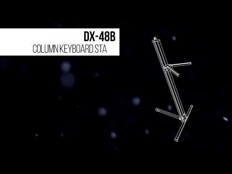 Ultimate Support Product Outlines - Deltex DX-48B Pro Column Keyboard Stand