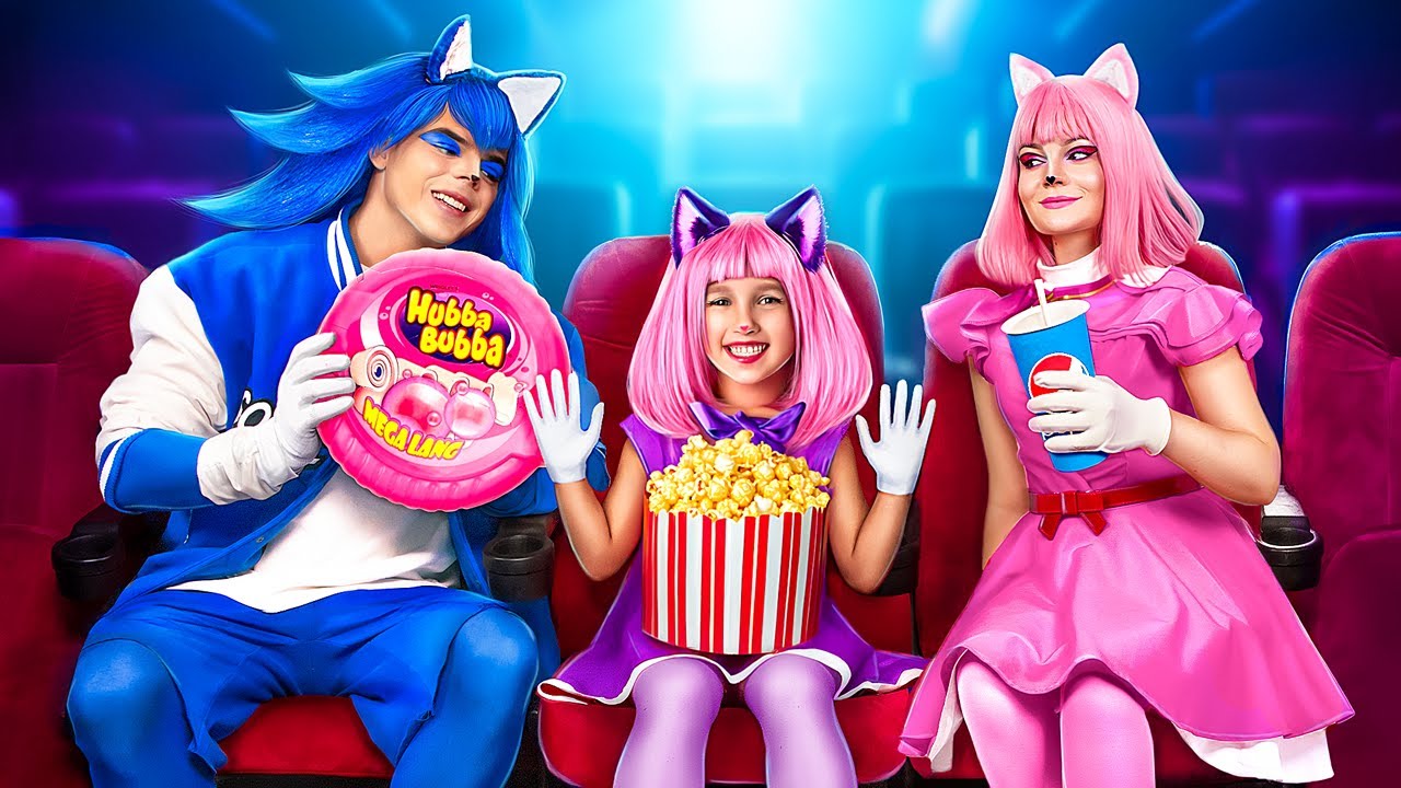 Como Esgueirar doces para o Cinema! Sonic o ouriço vs Robotinic!