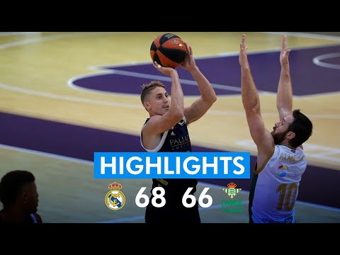 RESUMEN | Real Madrid 68-66 Coosur Real Betis