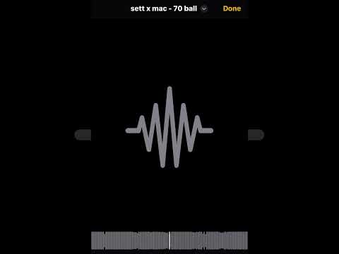 Sett - 70 ball (feat. Mac Critter) (Official Audio) Unreleased