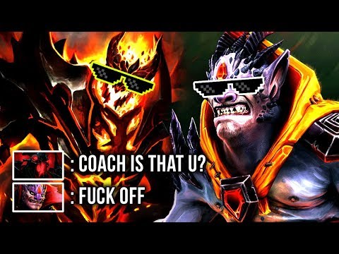 Miracle- Carry Shadow Fiend vs His Coach Heen - They Know Each Other - Liquid Battle Dota 2