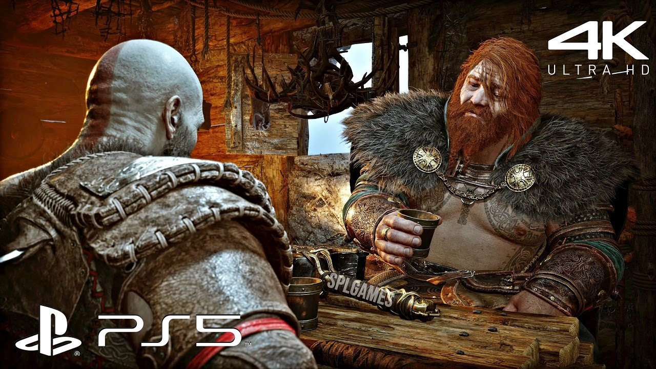 GOD OF WAR RAGNAROK | O INÍCIO DO JOGO EM 4K 60FPS NO PS5 - Dublado em Português BR