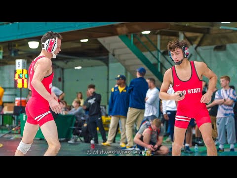 125 – Brady Koontz {G} Ohio State University vs. Andre Gonzales {R} Ohio State University