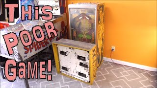 Let's Start Fixing This Completely Destroyed 1978 Bally Lost World Pinball Machine....