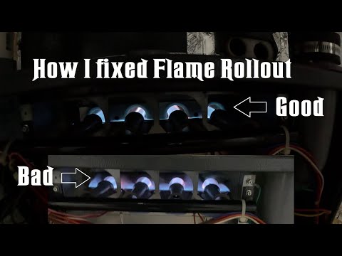 Furnace Flame RollOut, The Cause may be your GAS BURNERS!