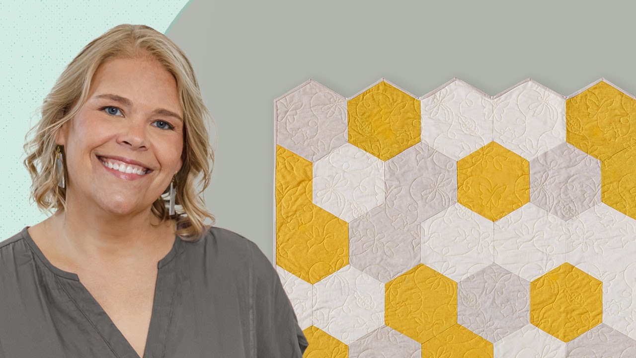 Quilting 101: How to Use the MSQC Hexagon Templates to Cut and Sew Hexagon Projects with Y Seams