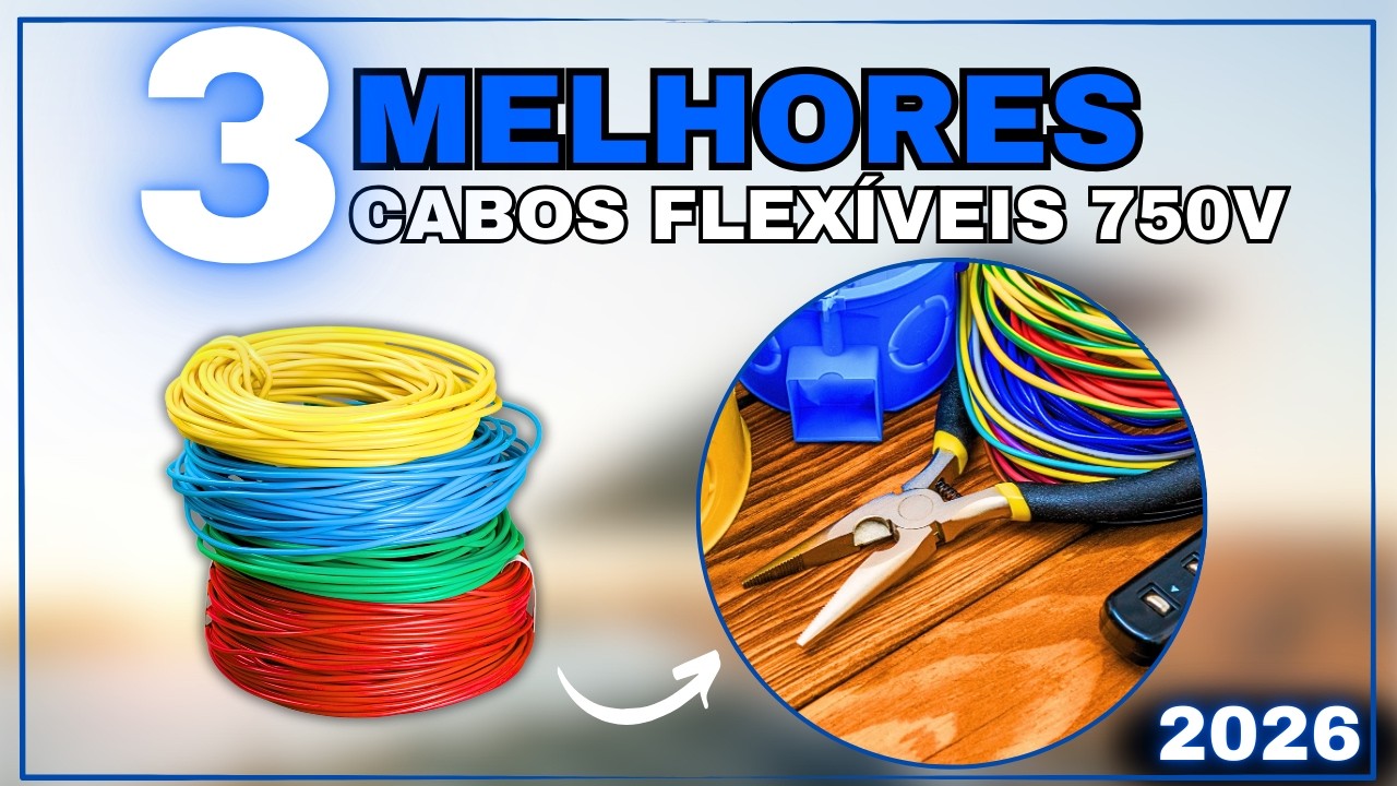 TOP 3 Cabos Flexíveis 100m 2,5mm² 2026: SIL, Cobrecom ou Corfio — Custo Benefício - Bom e Barato