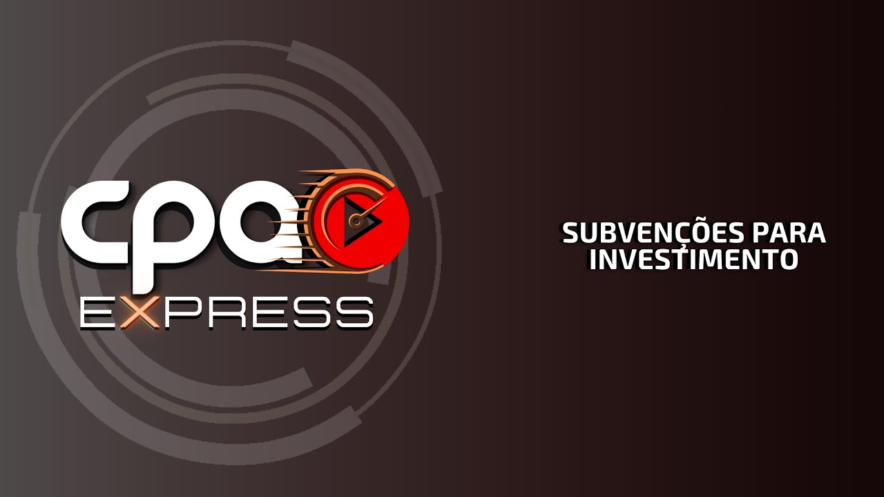 Subvenções para investimento
