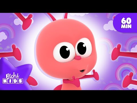 Boas Maneiras e Músicas Infantis | 60 min 🐞Bichikids em Português 🌈Desenho Infantil BRASIL