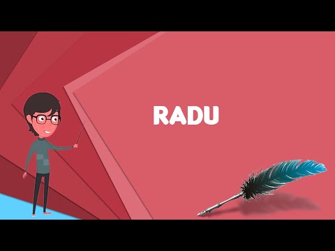 What is Radu (surname)? Explain Radu (surname), Define Radu (surname), Meaning of Radu (surname)
