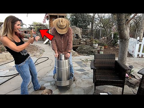 Trying Our New Outdoor BBQ| The Orion Cooker | Ribs At The Crouch Ranch