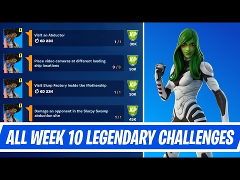 All Week 10 Legendary Quest Challenges Guide in Fortnite - Week 10 Quest in Chapter 2 Season 7