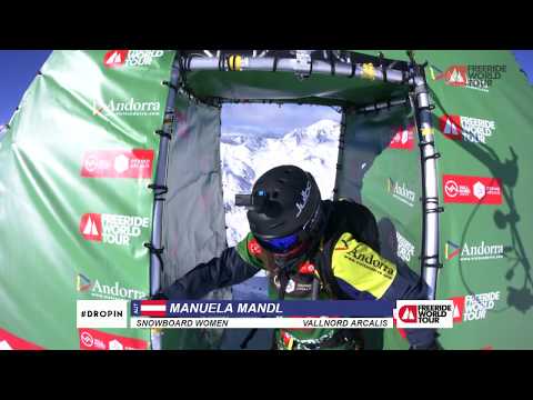 Winning Run Manuela Mandl - FWT18 Vallnord-Arcalís Andorra