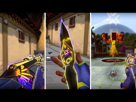 Valorant New "Champions 2023" Skin Bundle In Game Showcase