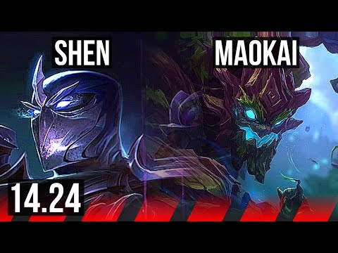 SHEN vs MAOKAI (TOP) | KR Master | 14.24